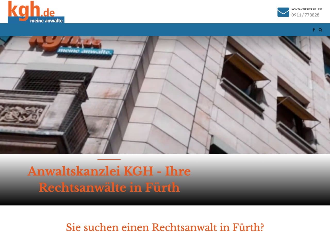 KGH Anwaltskanzlei Kreuzer Goßler Horlamus und Partner