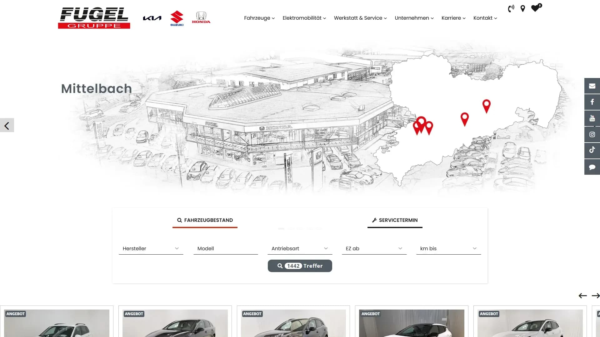 Autohaus Fugel Dresden GmbH — Website