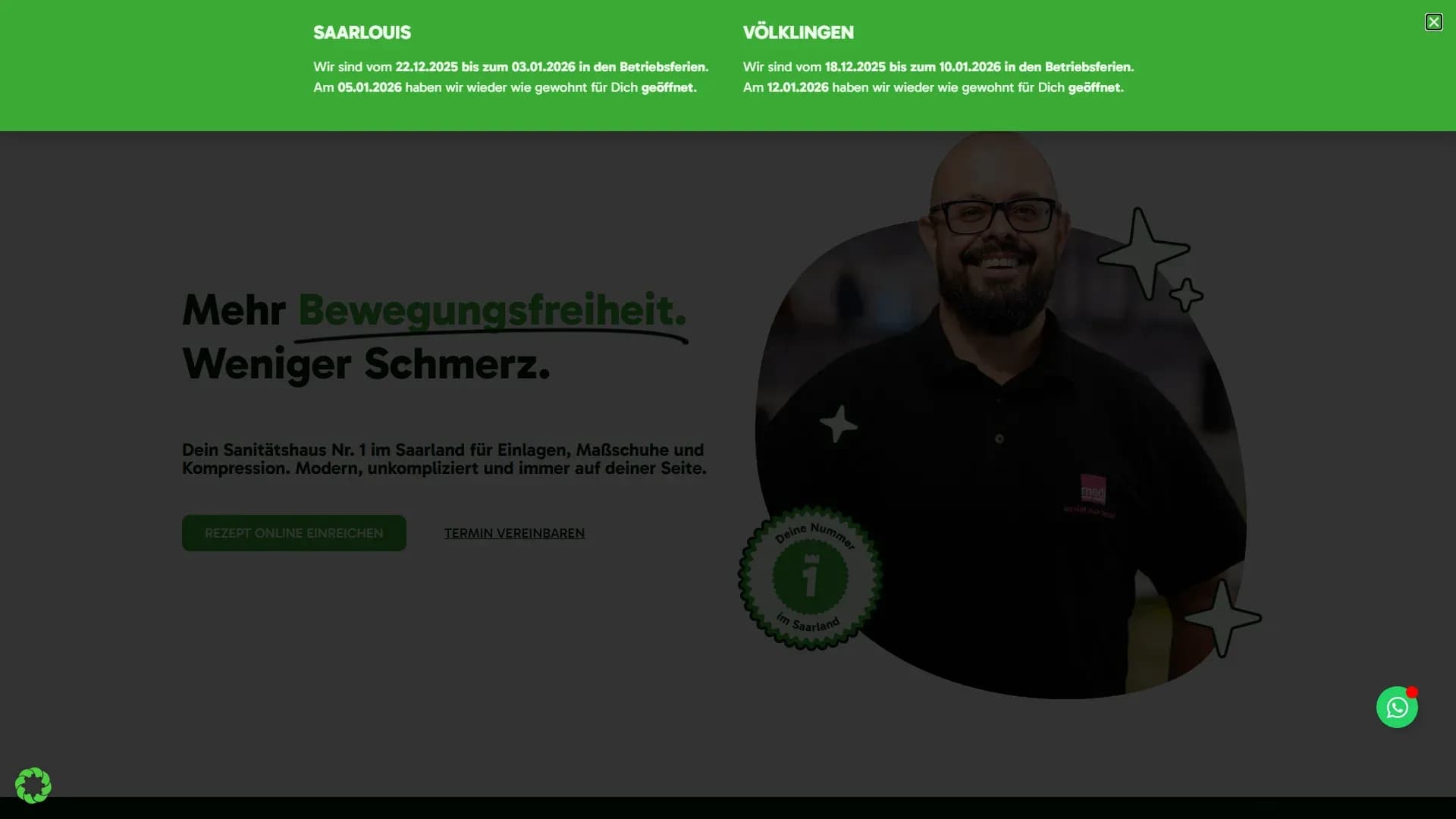 Fuss-Check — Website