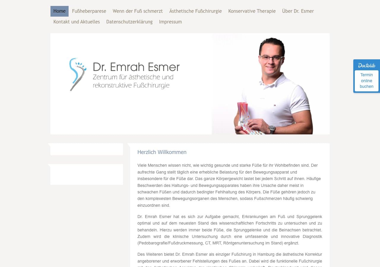 Ästhetische und rekonstruktive Fußchirurgie Hamburg