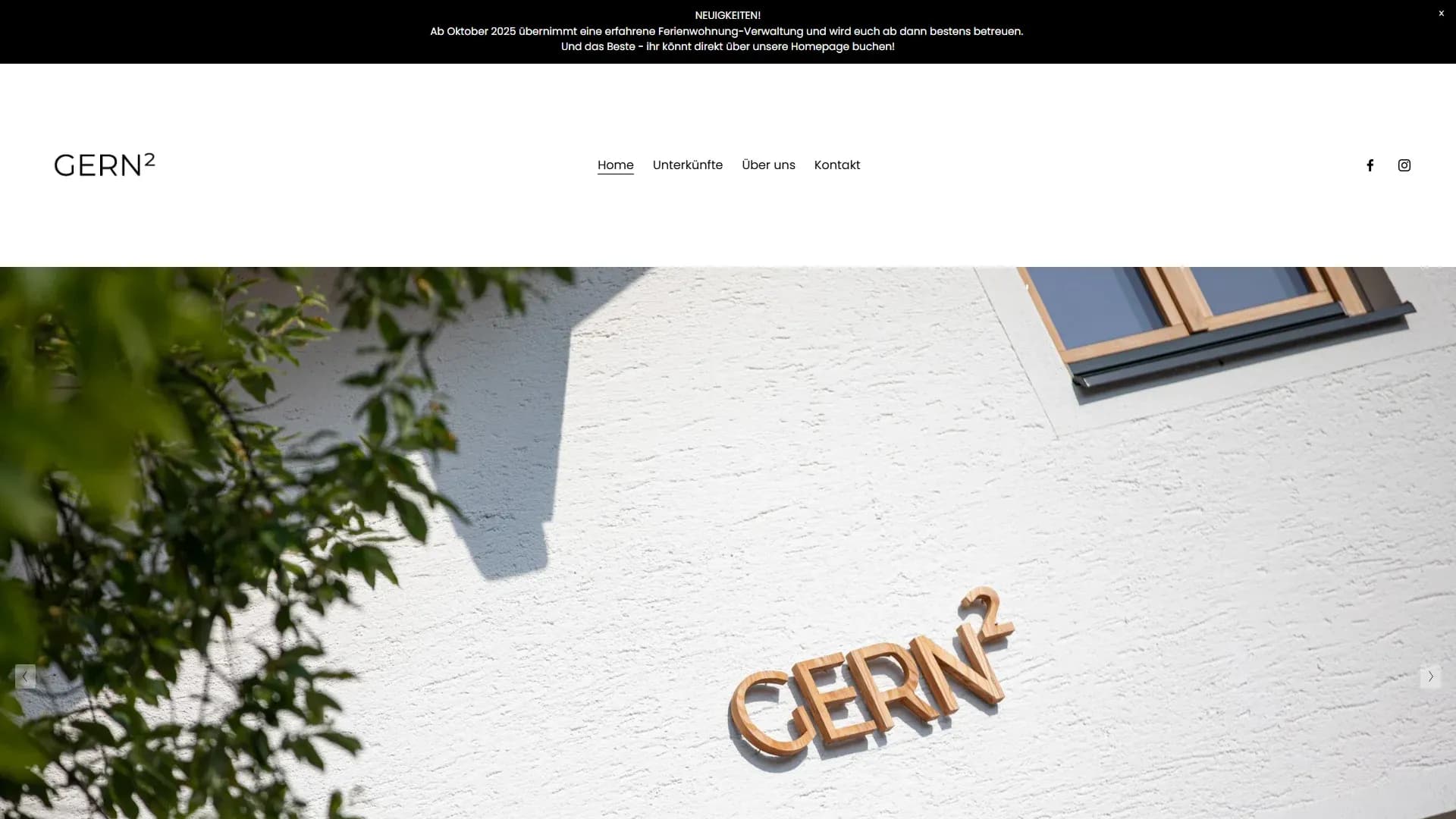 Ferienwohnung Allgäu — Website