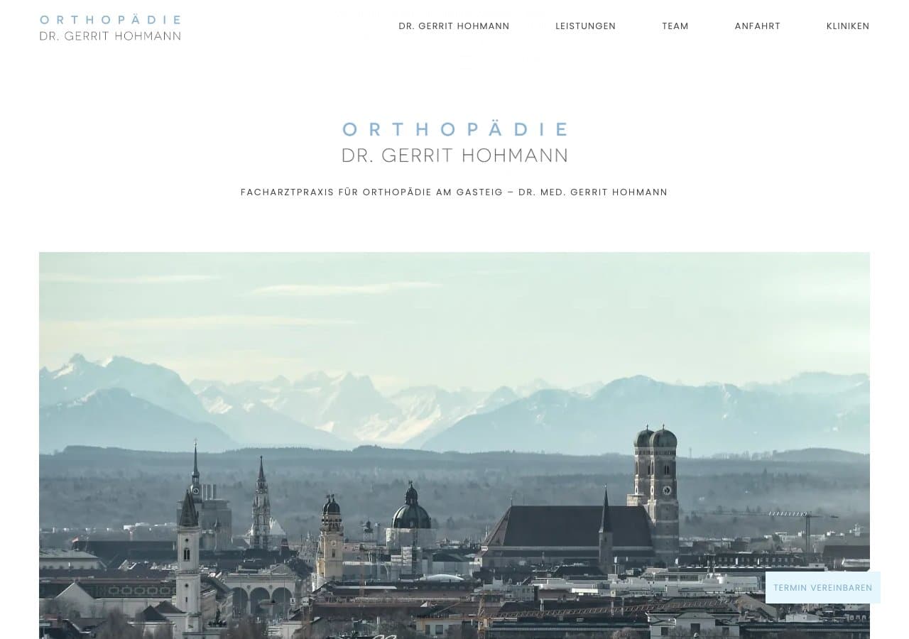 Orthopädie Dr. Gerrit Hohmann
