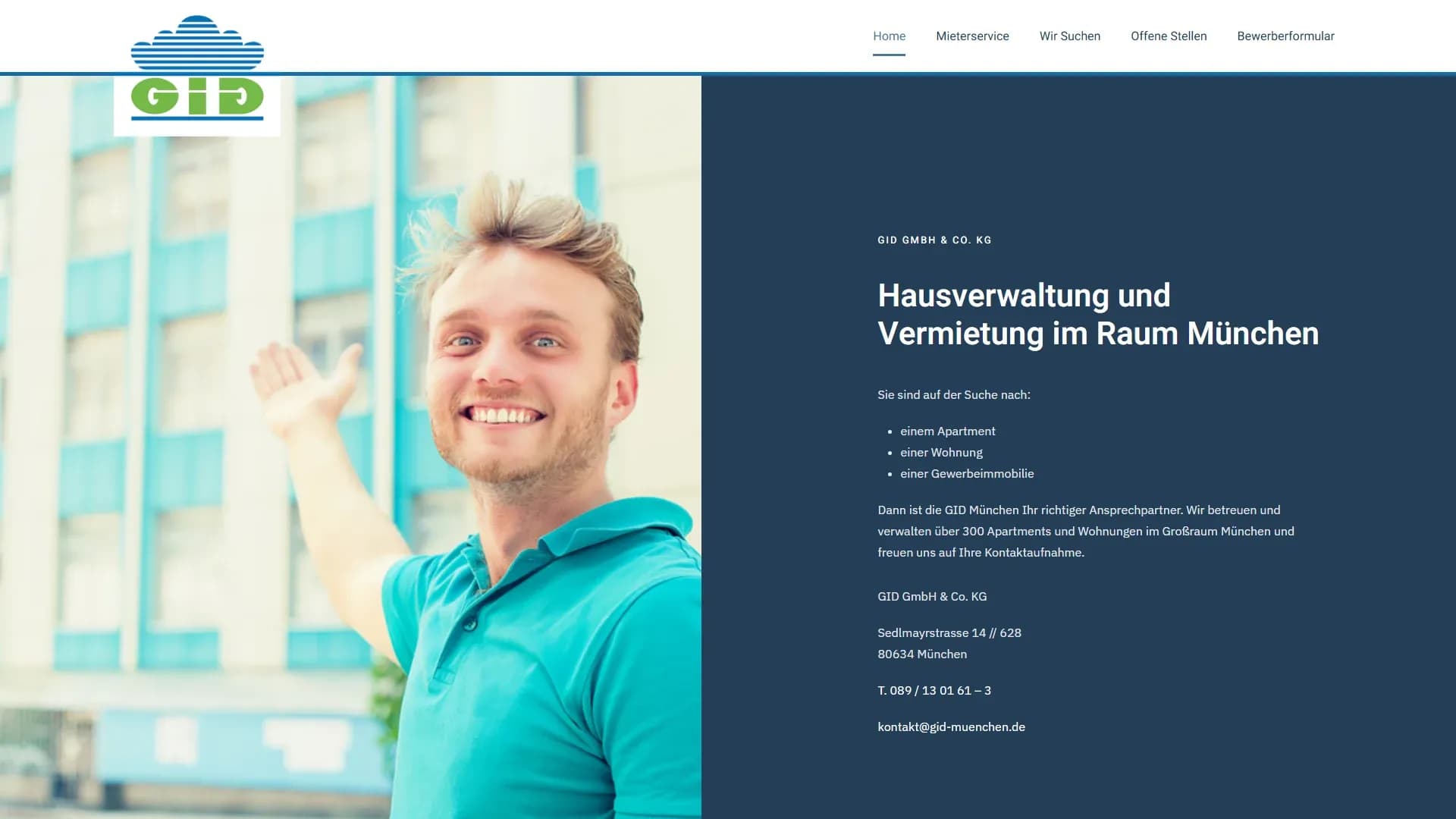 GID GmbH & Co. KG — Website