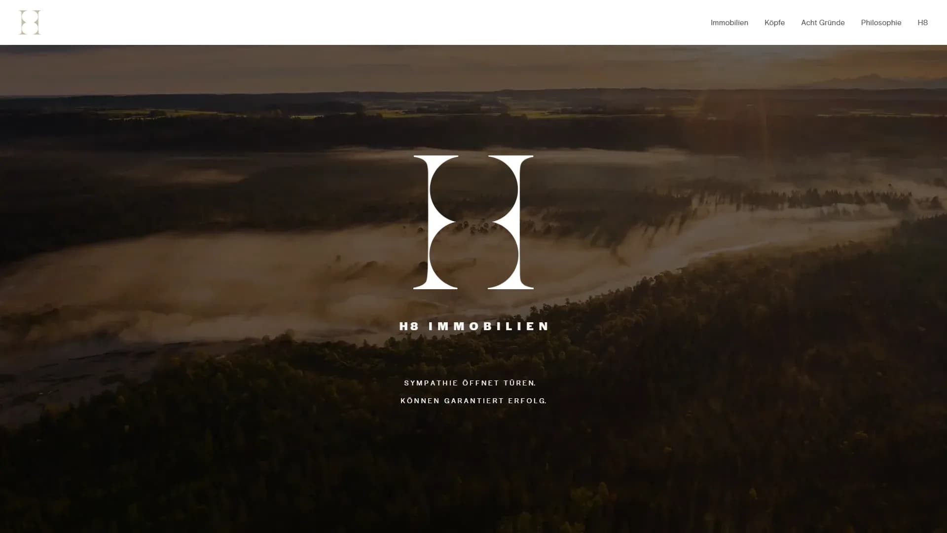 H8 Immobilien — Website