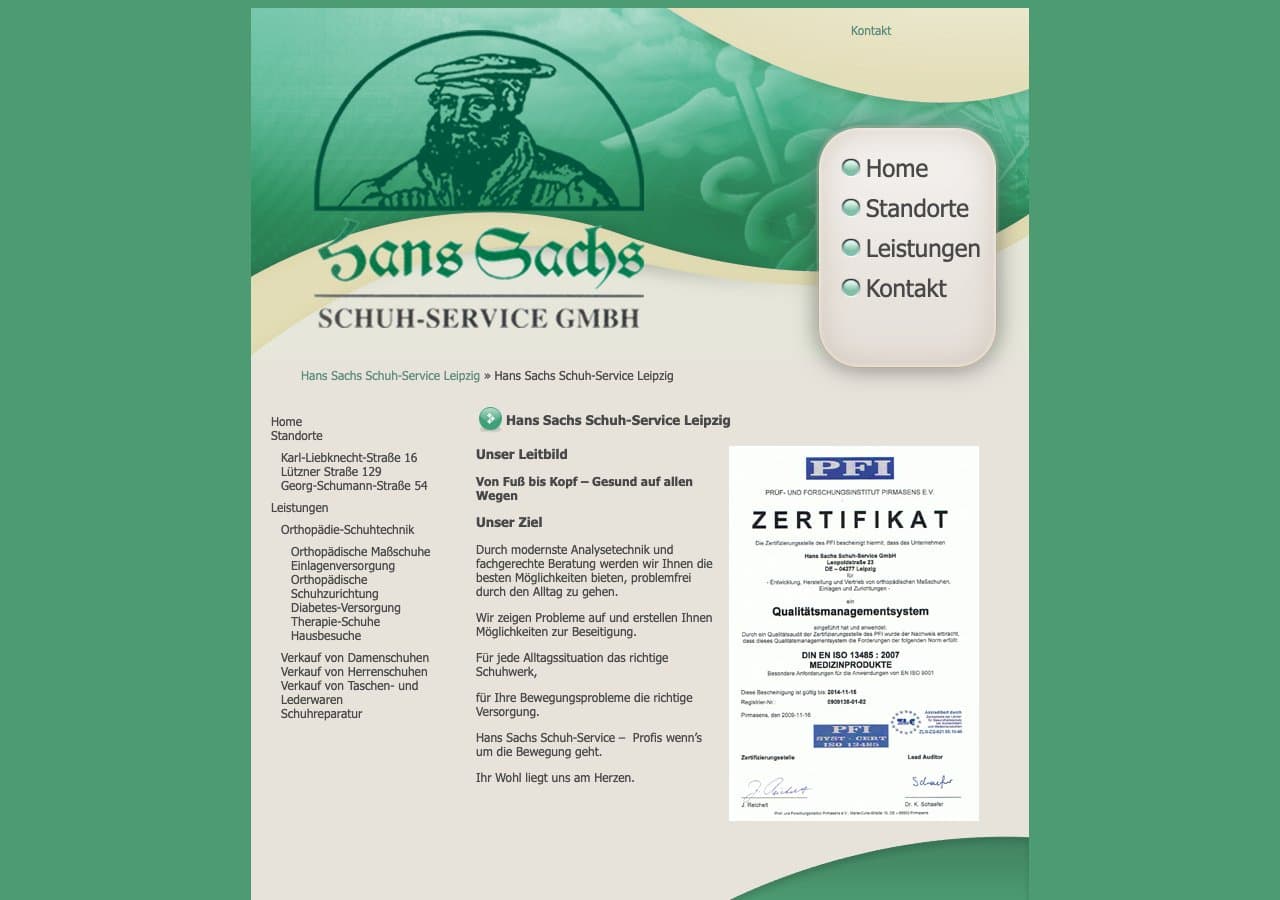 Hans Sachs Schuh-Service Leipzig