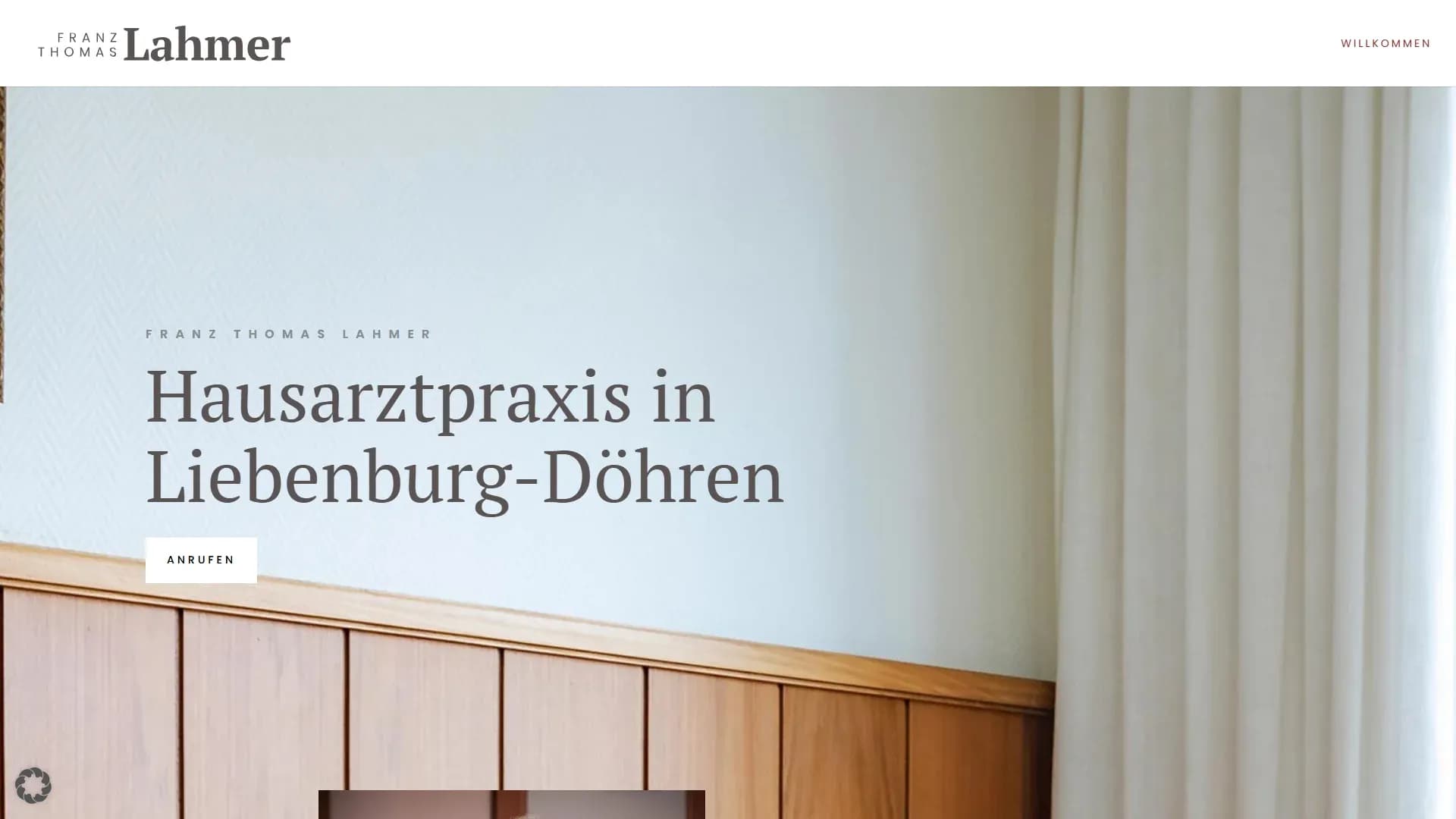 Hausarztpraxis Franz Thomas Lahmer — Website