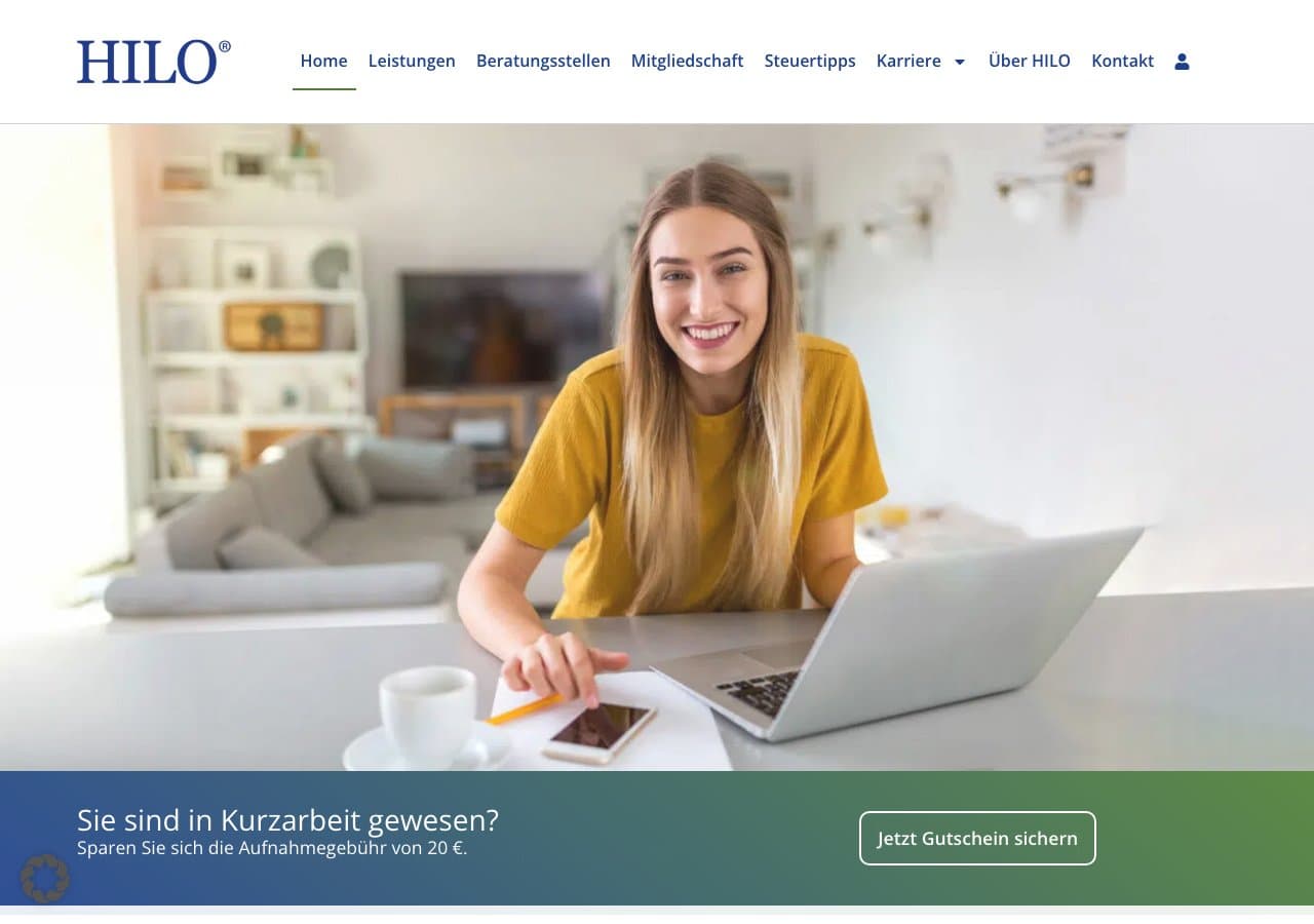 Lohnsteuerhilfeverein HILO Hilfe in Lohnsteuerfragen