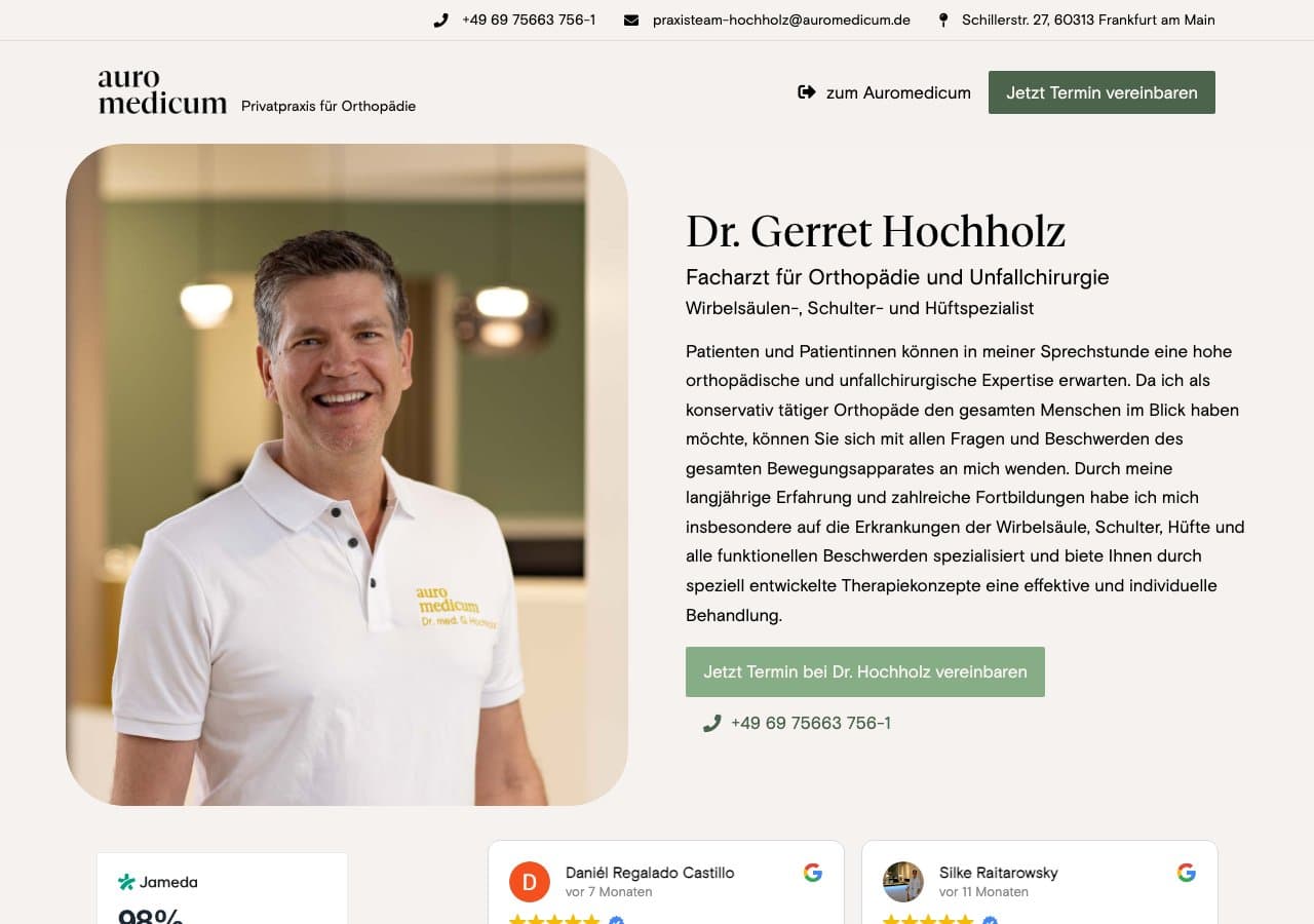 Auromedicum – Zentrum für regenerative Medizin