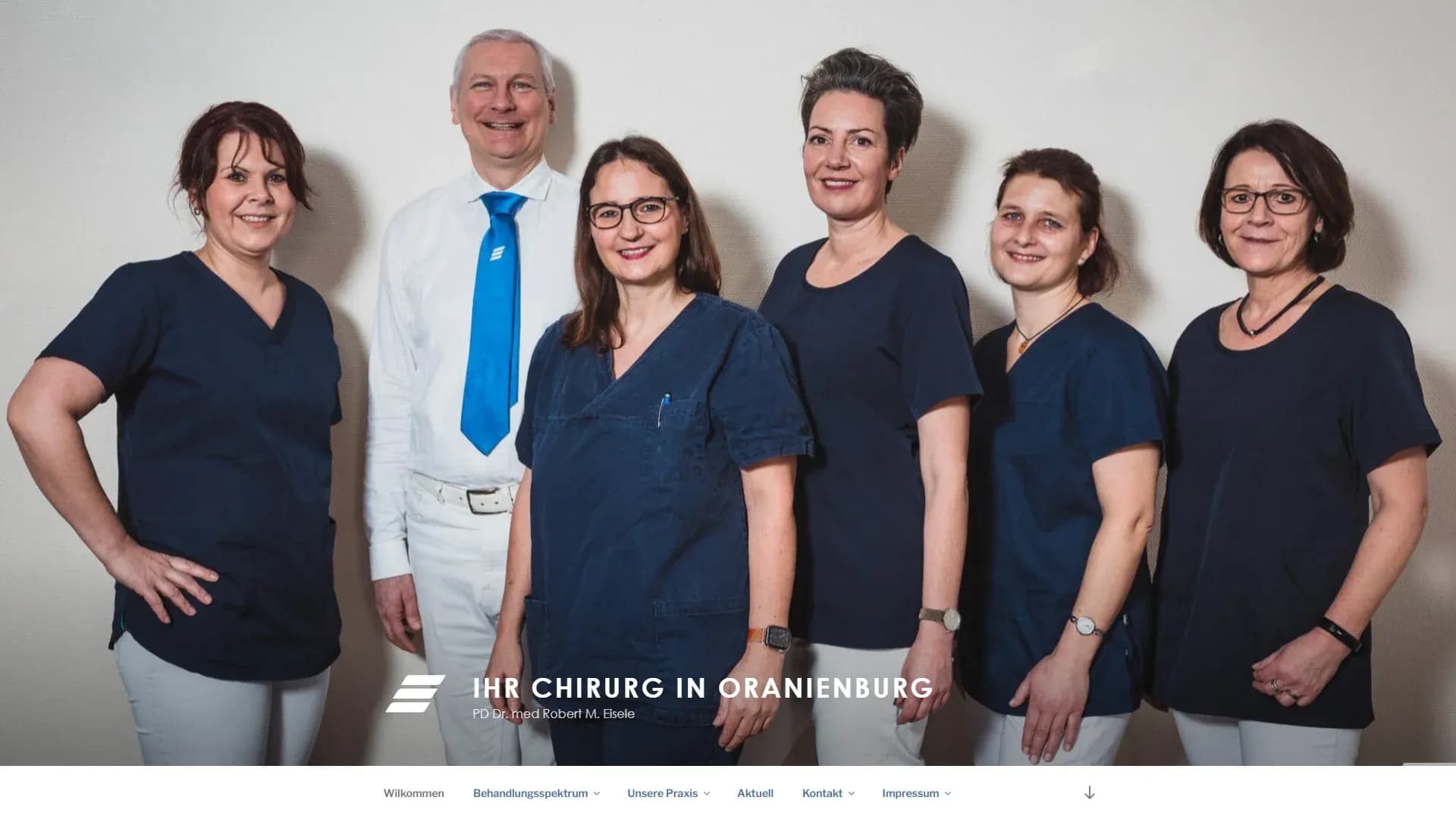 Ihr Chirurg in Oranienburg — Website