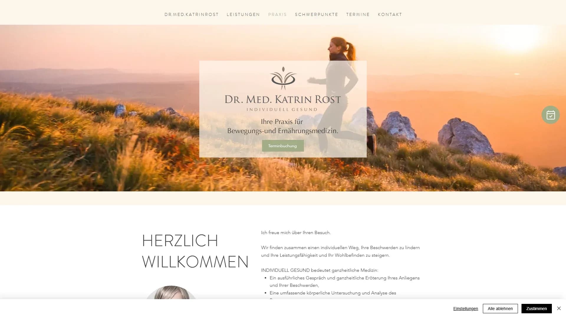 Praxis Dr. Rost — Website