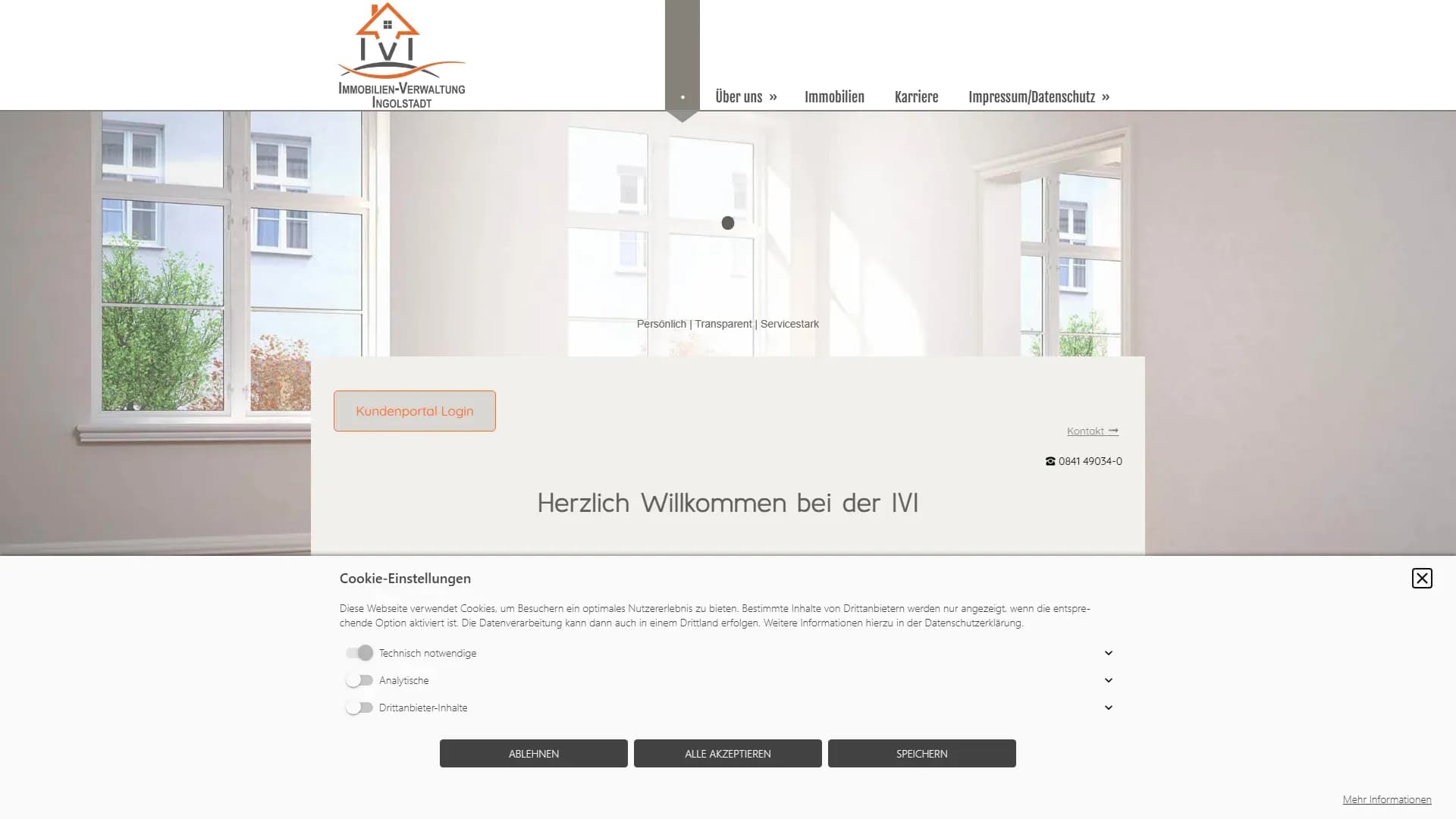 Hausverwaltung Nürnberg — Website