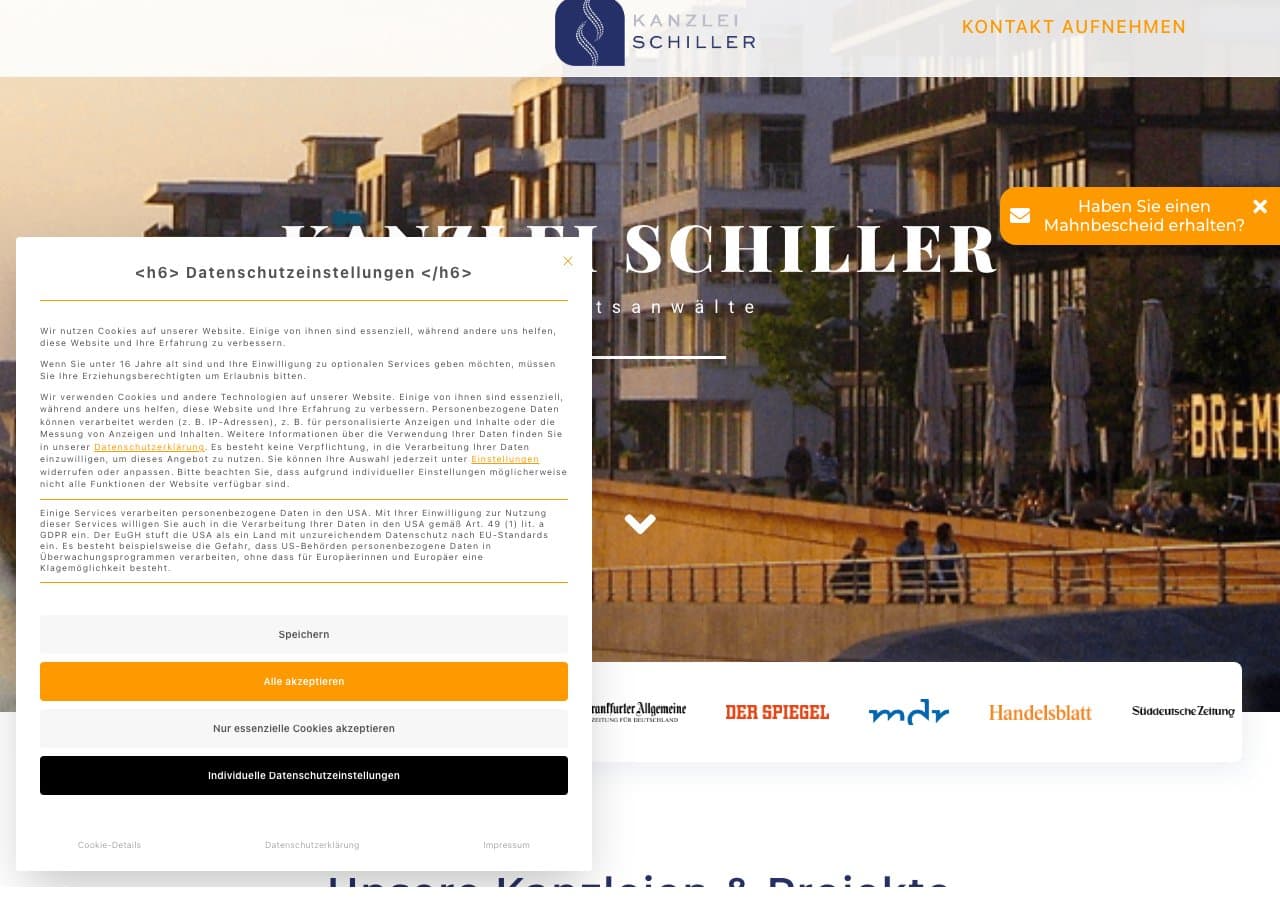 Rechtsanwaltskanzlei Schiller