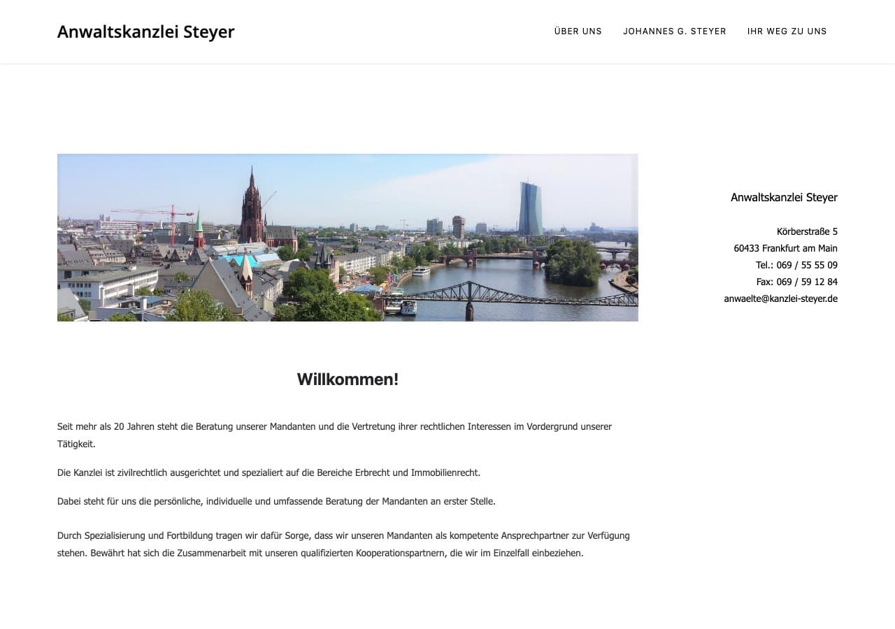 Anwaltskanzlei Steyer