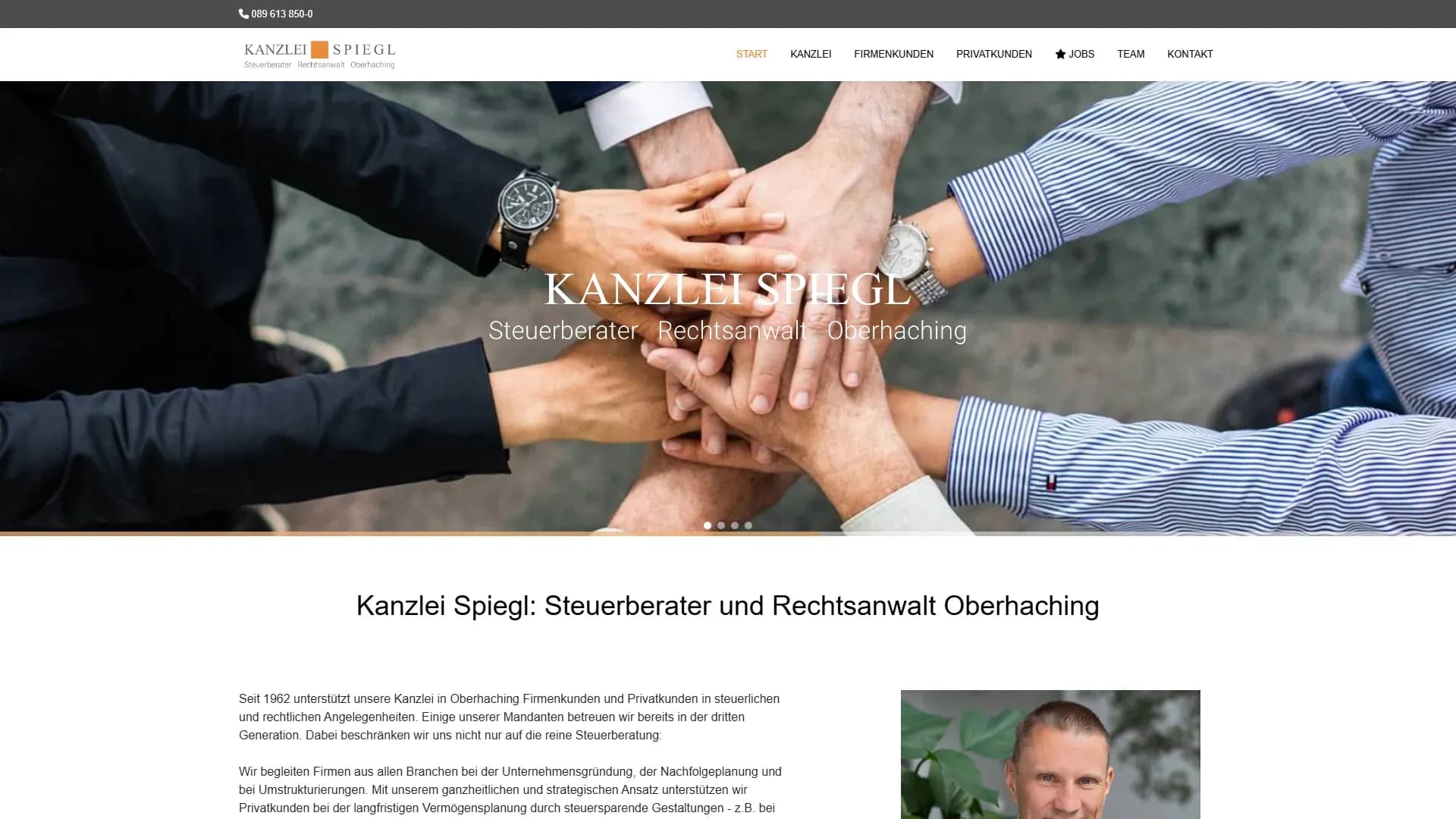 Kanzlei XY — Website