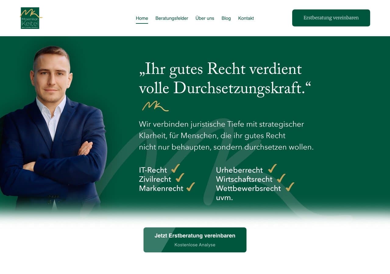 Rechtsanwaltskanzlei Maximilian Keitel