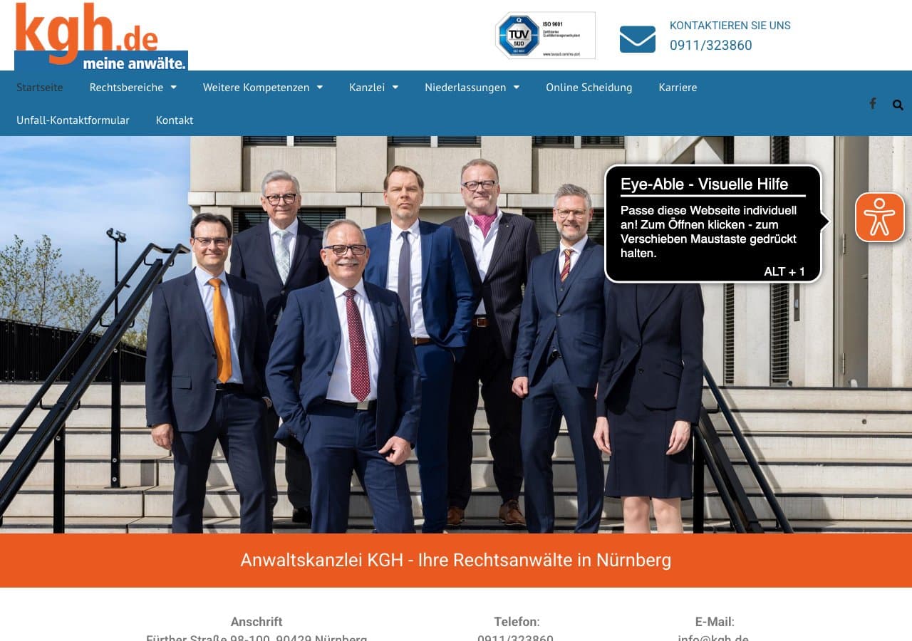KGH Anwaltskanzlei Kreuzer Goßler Horlamus und Partner