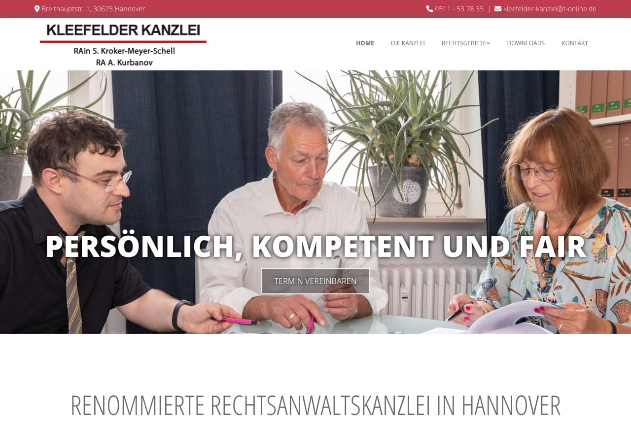 Rechtsanwältin Kroker-Meyer-Schell