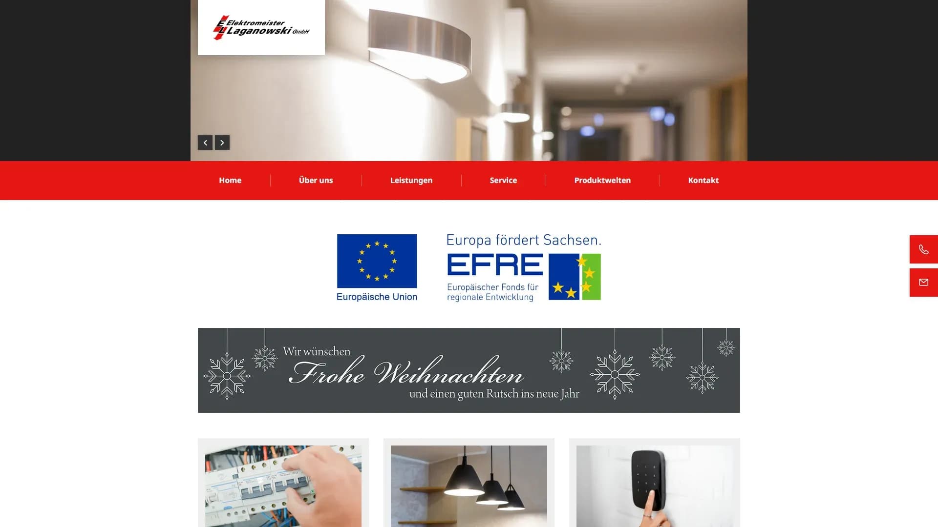 Elektromeister Laganowski GmbH — Website