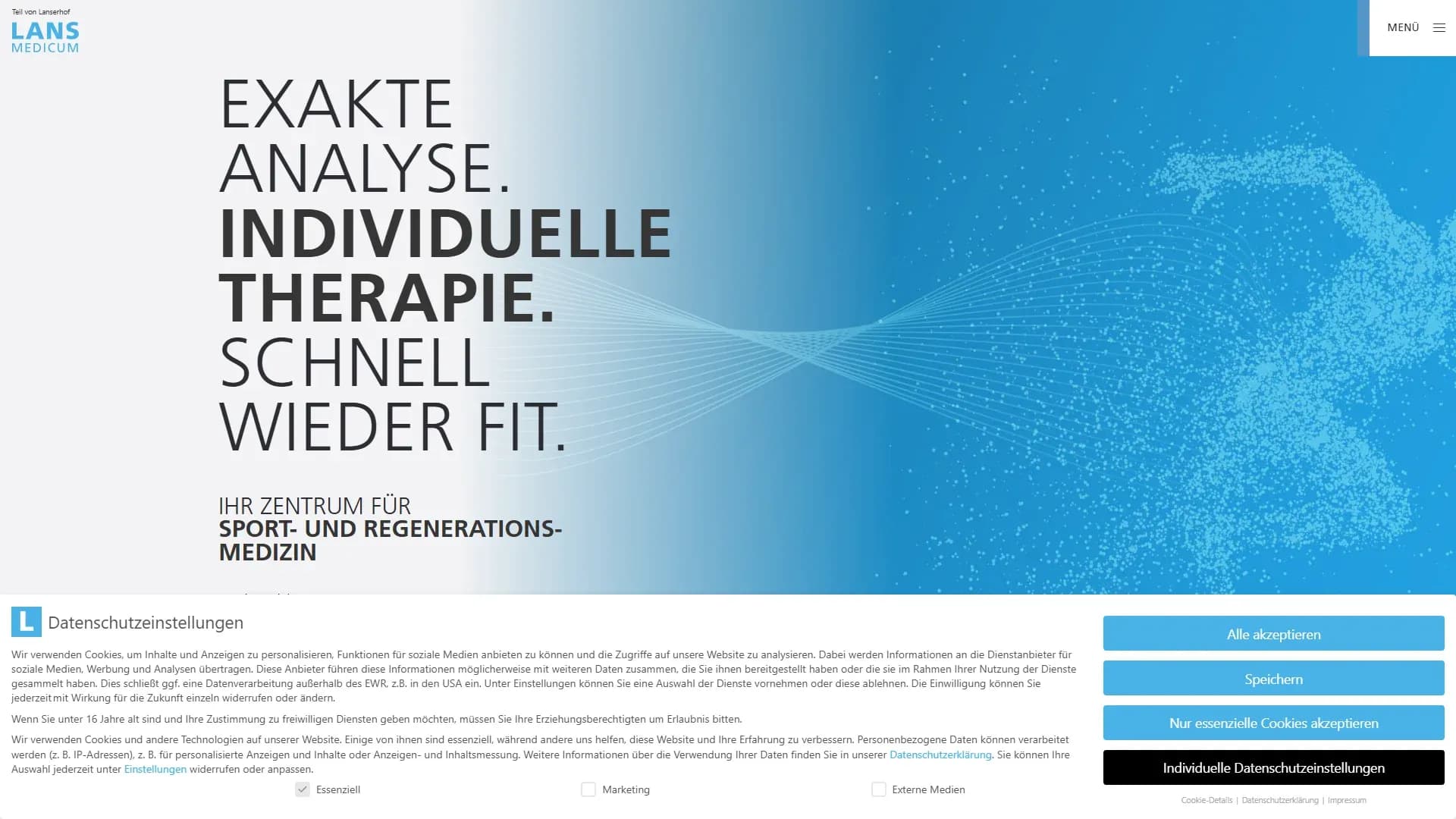 LANS Medicum — Website