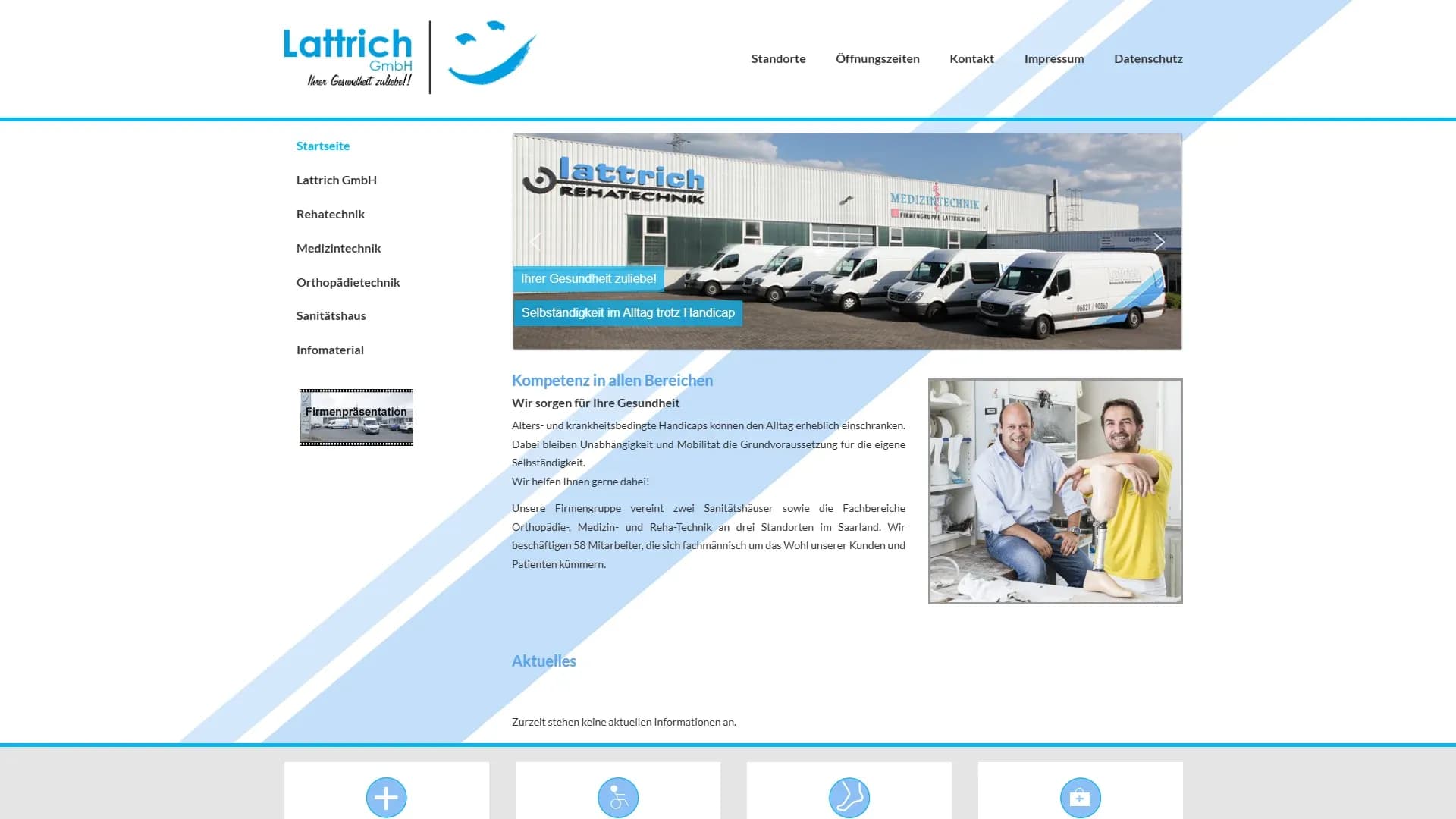 Orthopädie-Praxis Berlin Pankow — Website