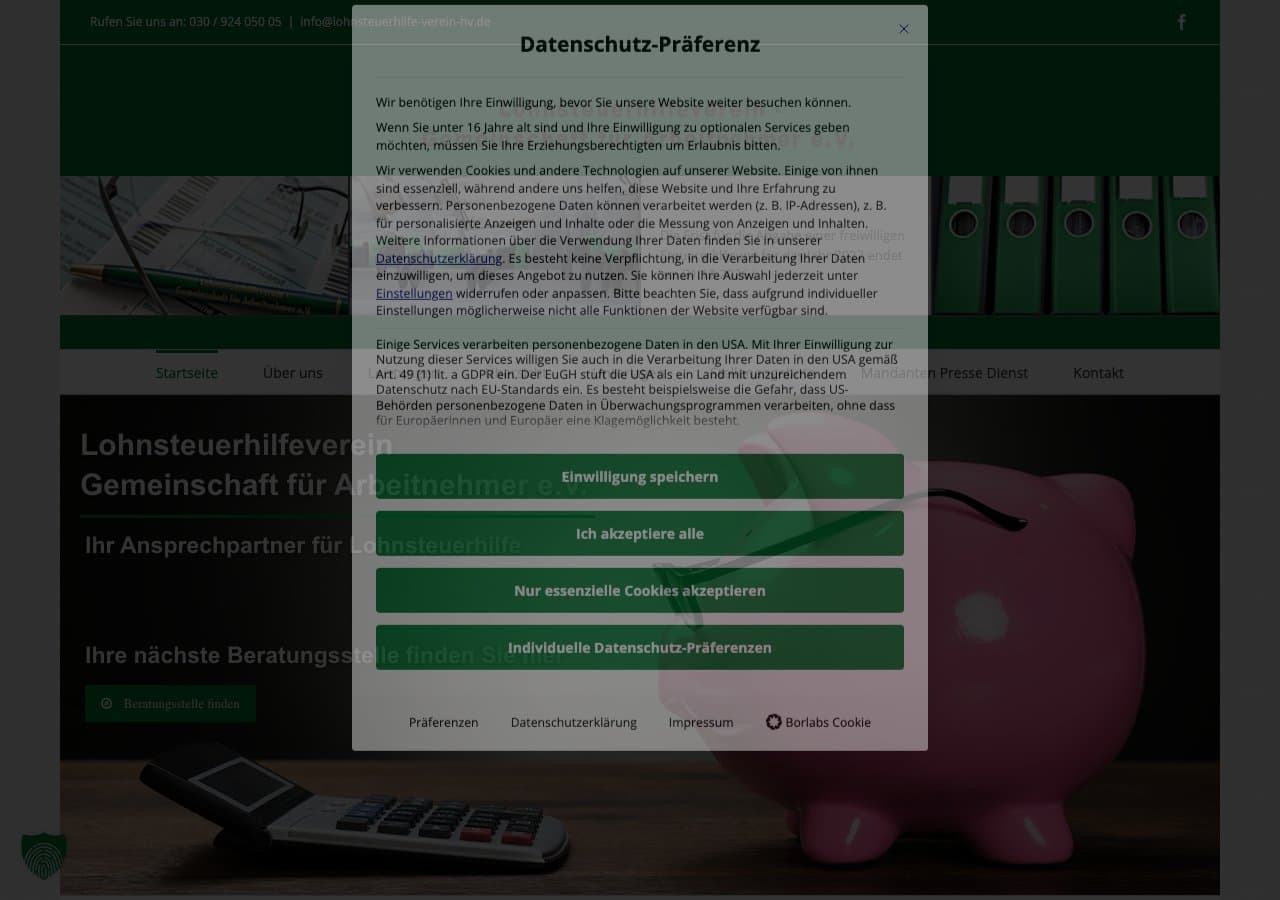 Lohnsteuerhilfeverein – Gemeinschaft für Arbeitnehmer