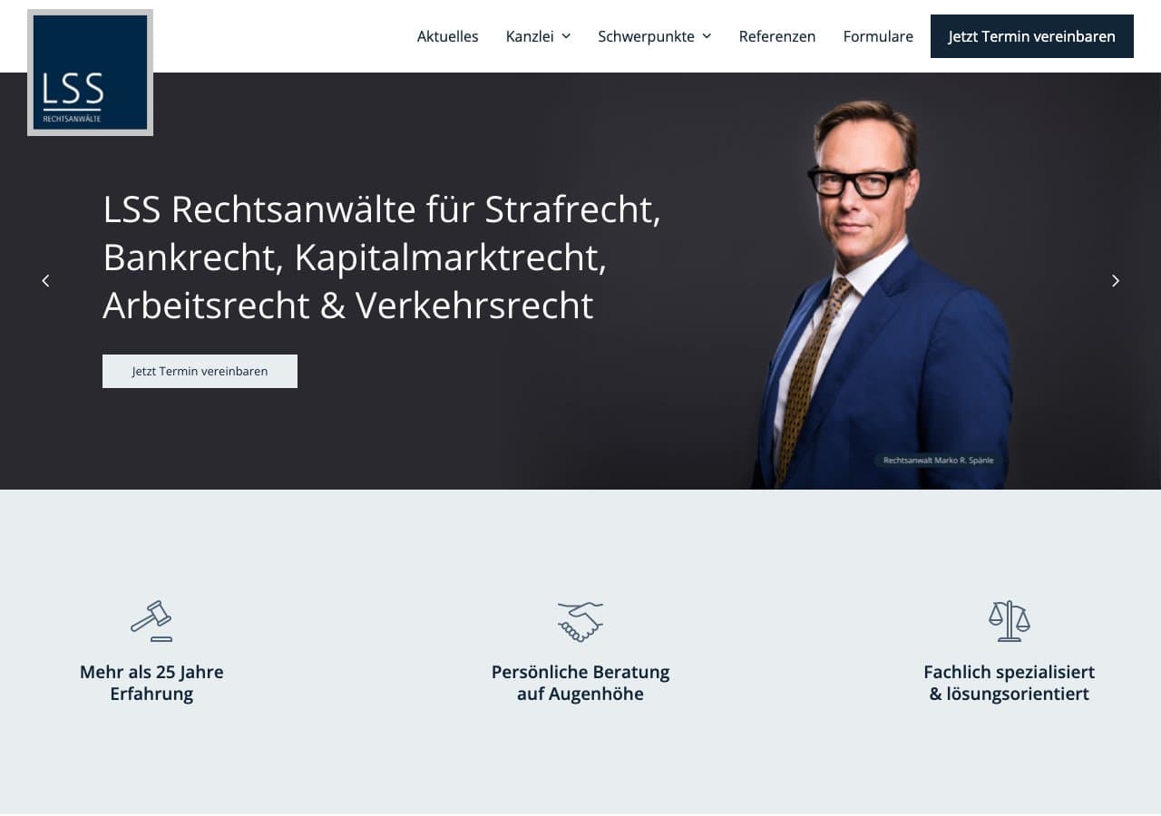 LSS Leonhardt Spänle Schröder Partnerschaft von Rechtsanwälten