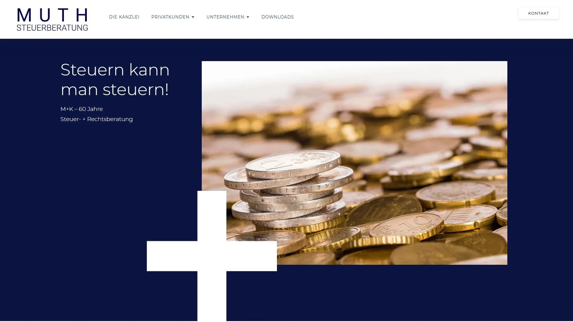 M + K Steuerberatung — Website