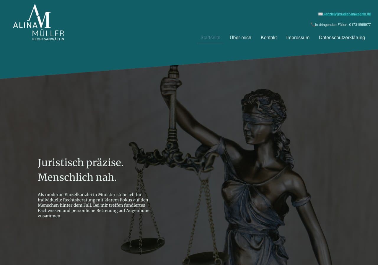 Rechtsanwältin Alina Müller