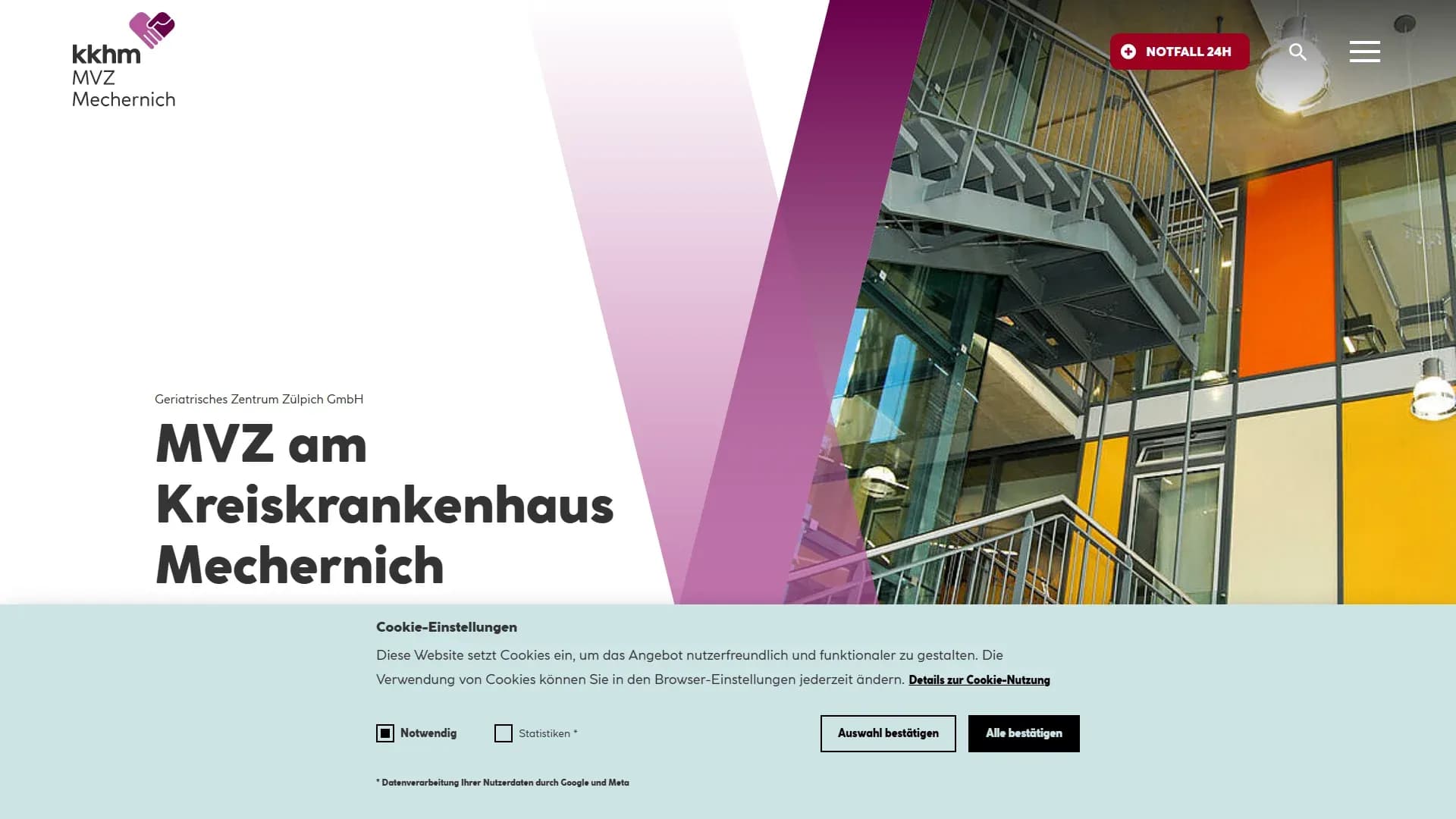 MVZ am Kreiskrankenhaus — Website