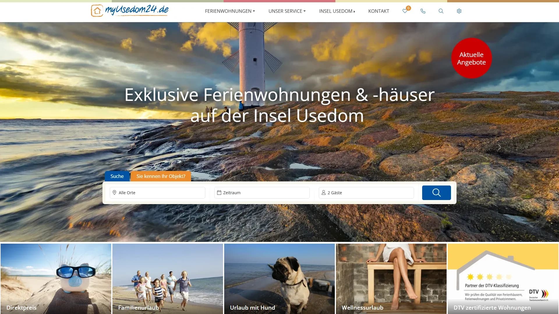 myUsedom24 — Website