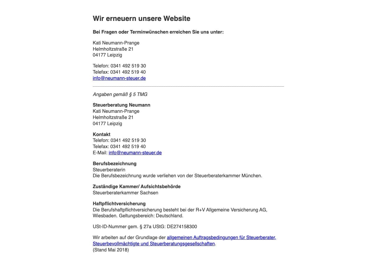 Steuerberatung Neumann