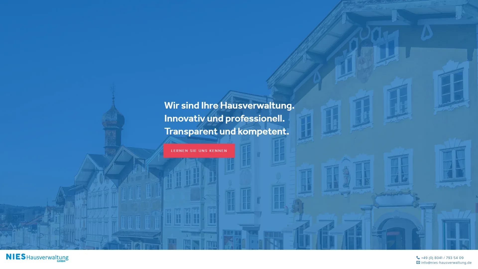 Nies Hausverwaltung — Website