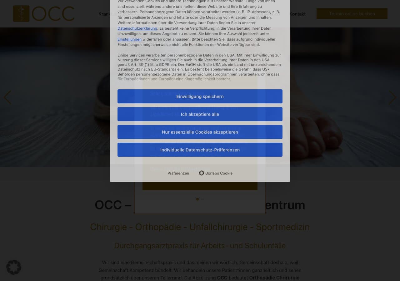 Orthopädie Chirurgie Centrum Hannover