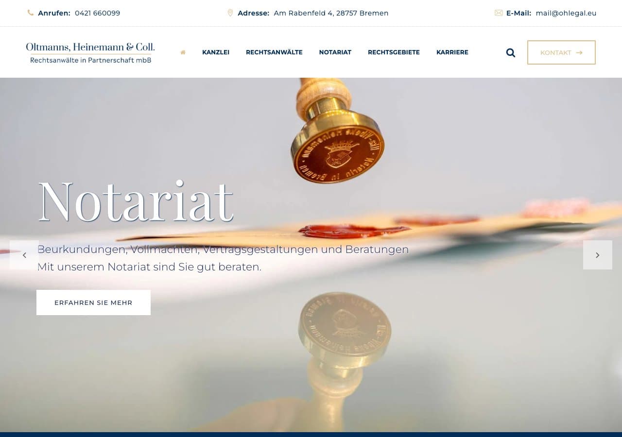 Oltmanns, Heinemann & Coll.