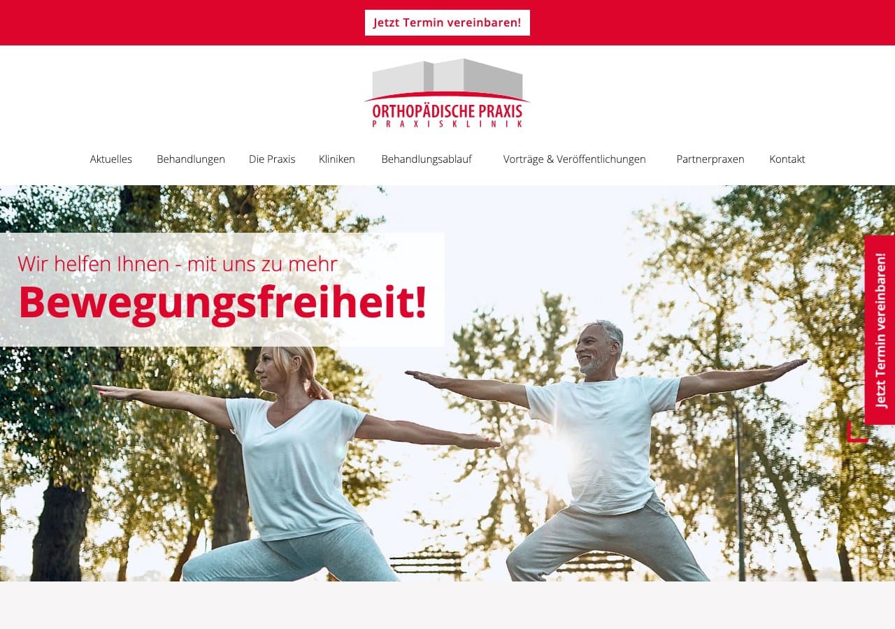 Orthopädische Praxis und Praxisklinik Münster