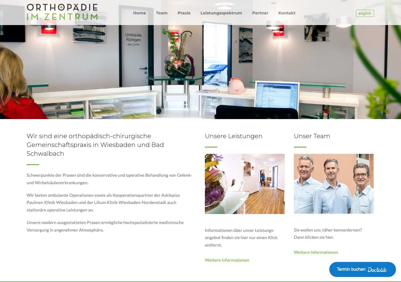 Orthopädie im Zentrum