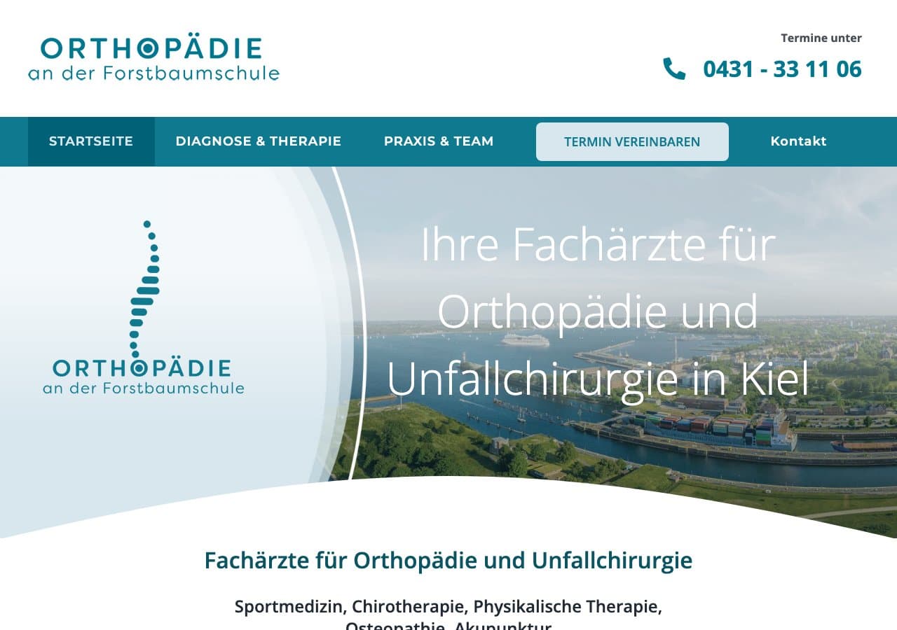 Orthopädie an der Forstbaumschule