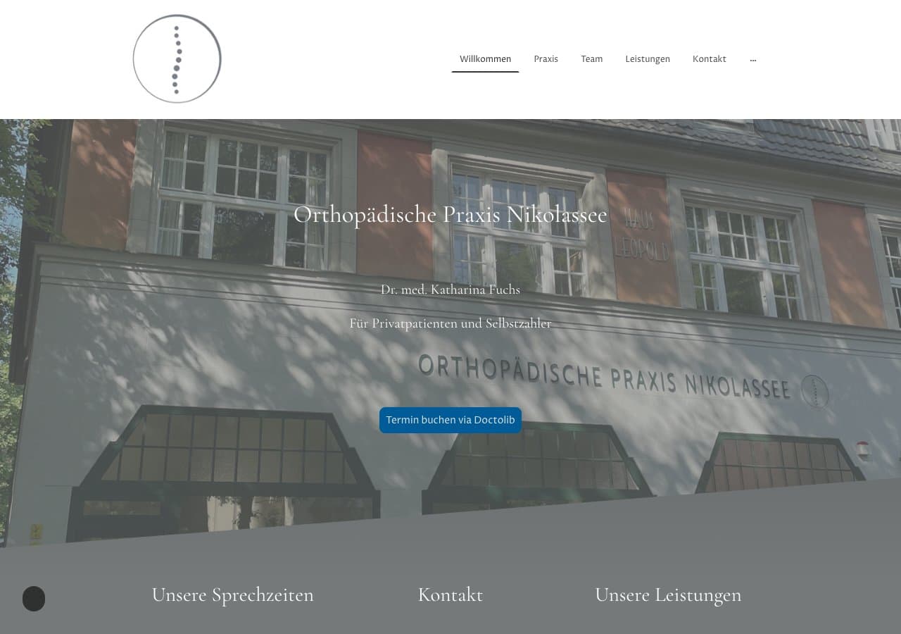 Orthopädische Privatpraxis Nikolassee