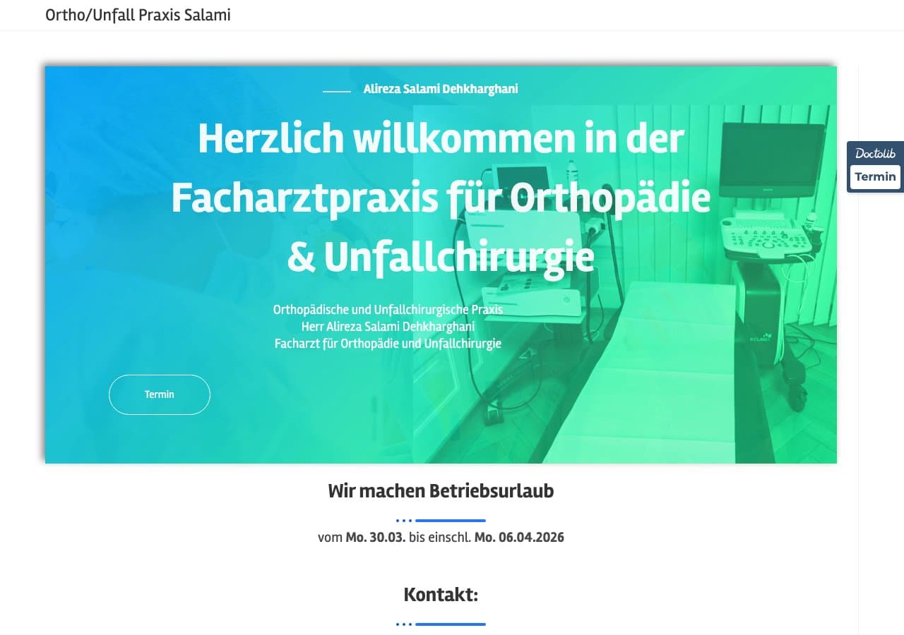 Ortho/Unfall Praxis Salami