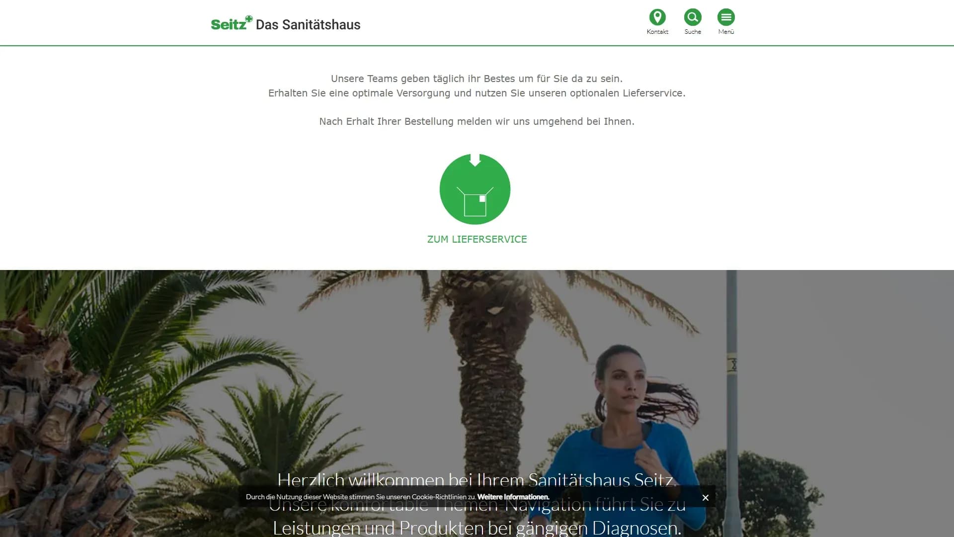 Orthopädische Praxis Dr. Müller — Website