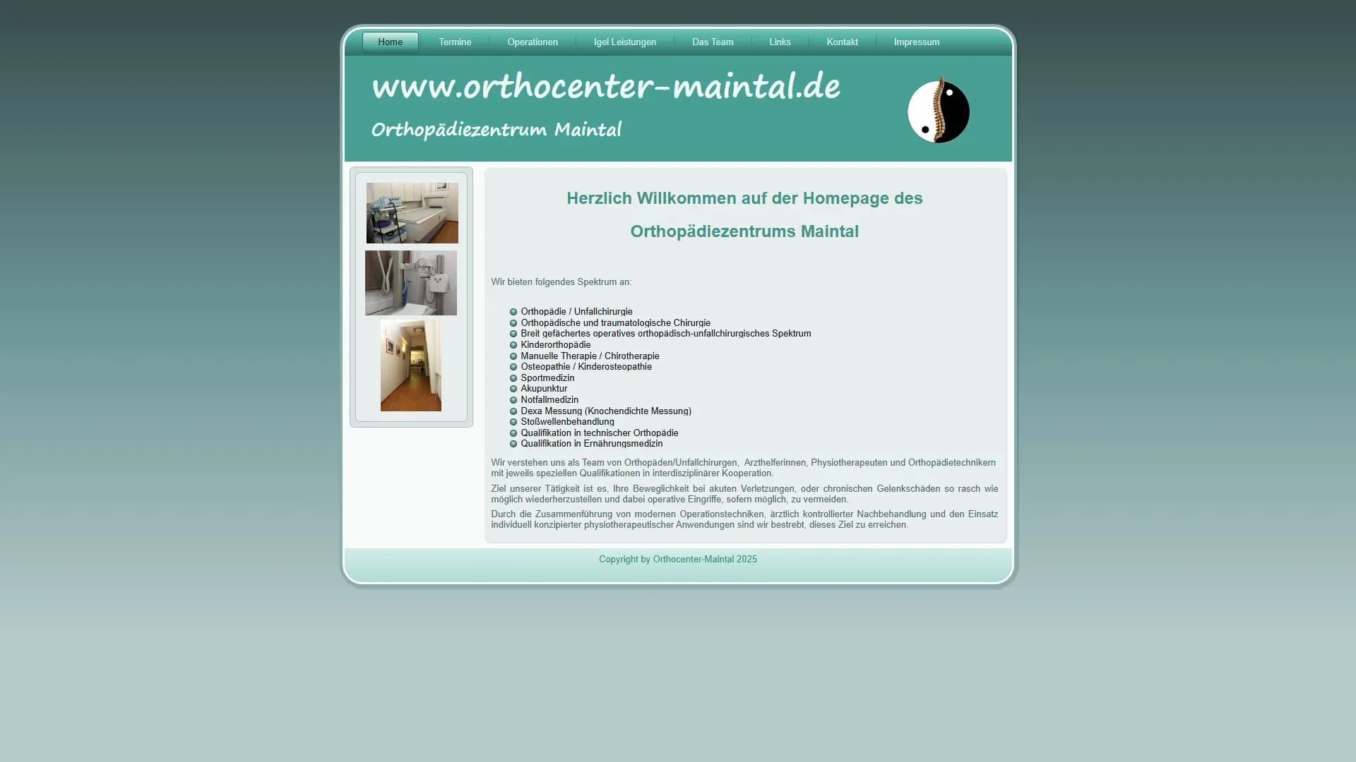 Orthocenter Maintal — Website