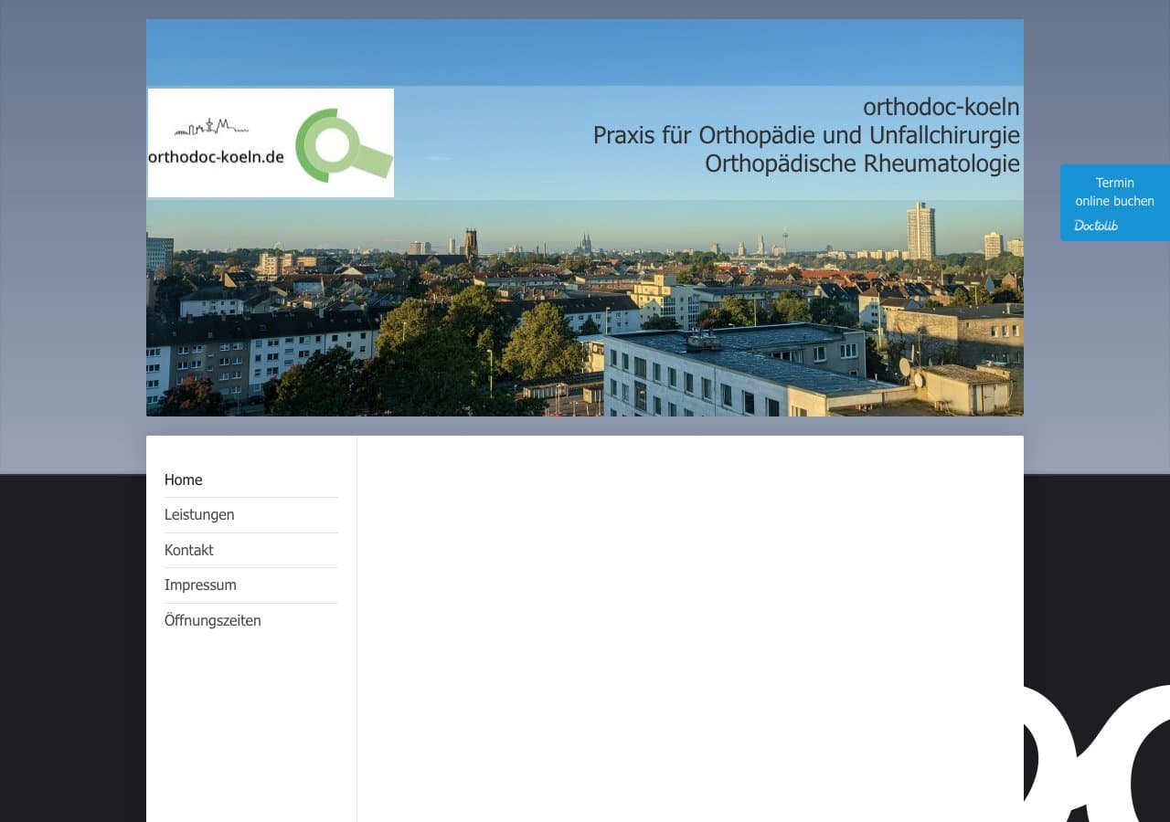 orthodoc-koeln Kai-Hares Latif Facharztpraxis für Orthopädie und Unfallchirurgie
