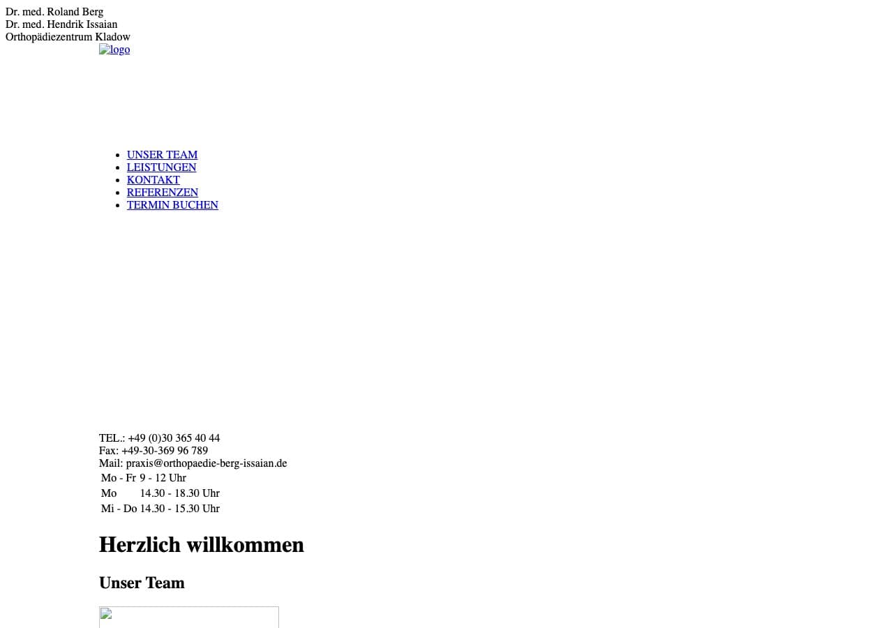 Orthopädiezentrum Kladow