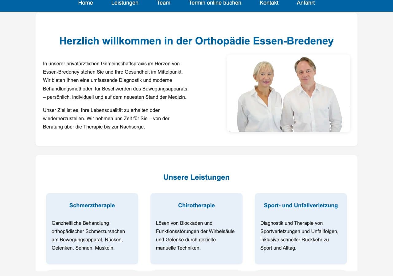 Orthopädie Bredeney