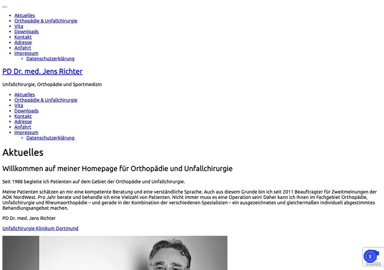 PD Dr. med. Jens Richter