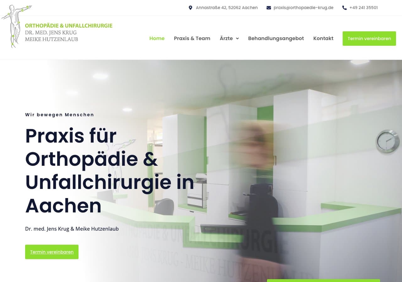 Orthopädie und Unfallchirurgie in Aachen