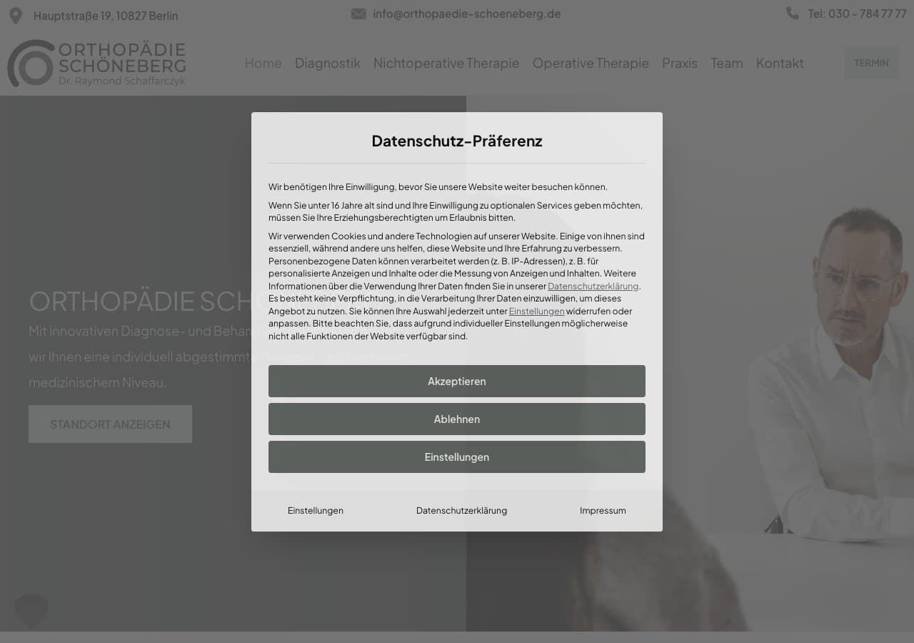 Orthopädie Schöneberg