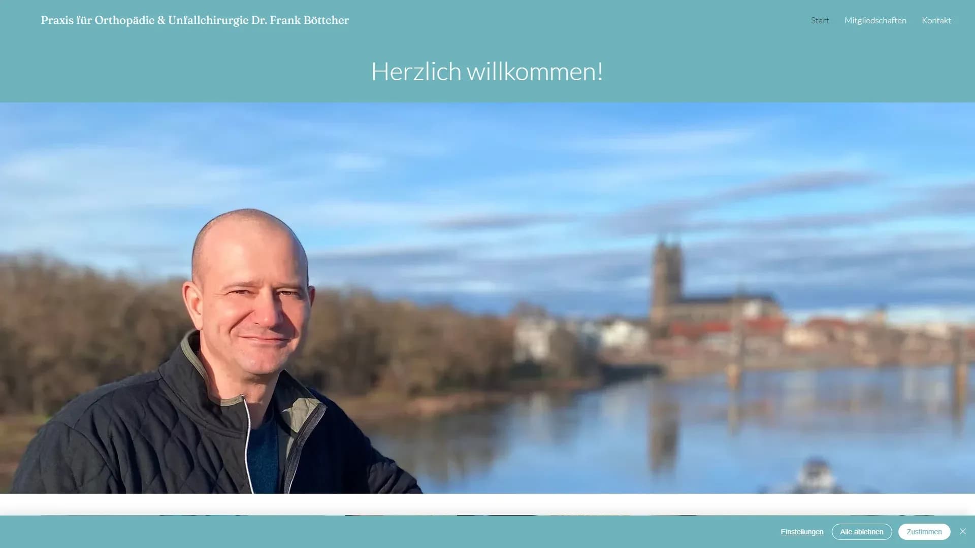 Orthopädie Magdeburg — Website