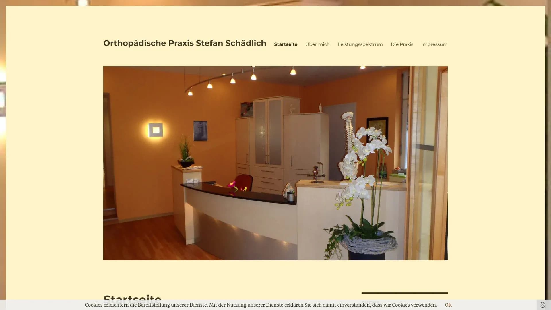 Praxis Stefan Schädlich — Website