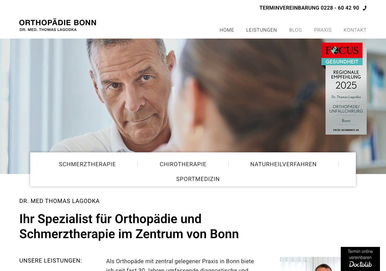 Orthopädische Praxis Dr. Thomas Lagodka